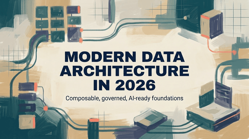 What Modern Data Architecture Must Include in 2026