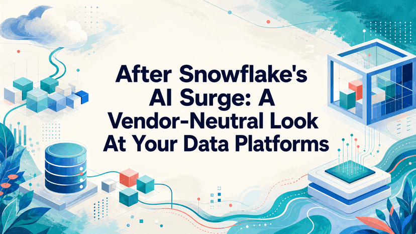 After Snowflake's AI Surge: A Vendor-Neutral Look At Your Data Platforms