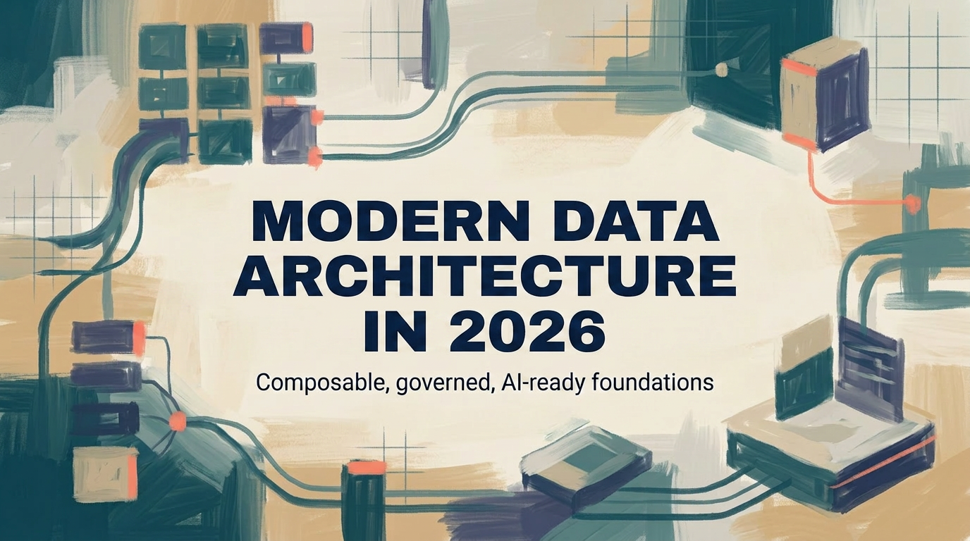 What Modern Data Architecture Must Include in 2026